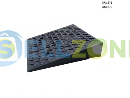 Ράμπα από καουτσούκ για κράσπεδα και κατώφλια – πρόσβαση για αναπηρικά αμαξίδια και αυτοκίνητα DUa671 / DUa672